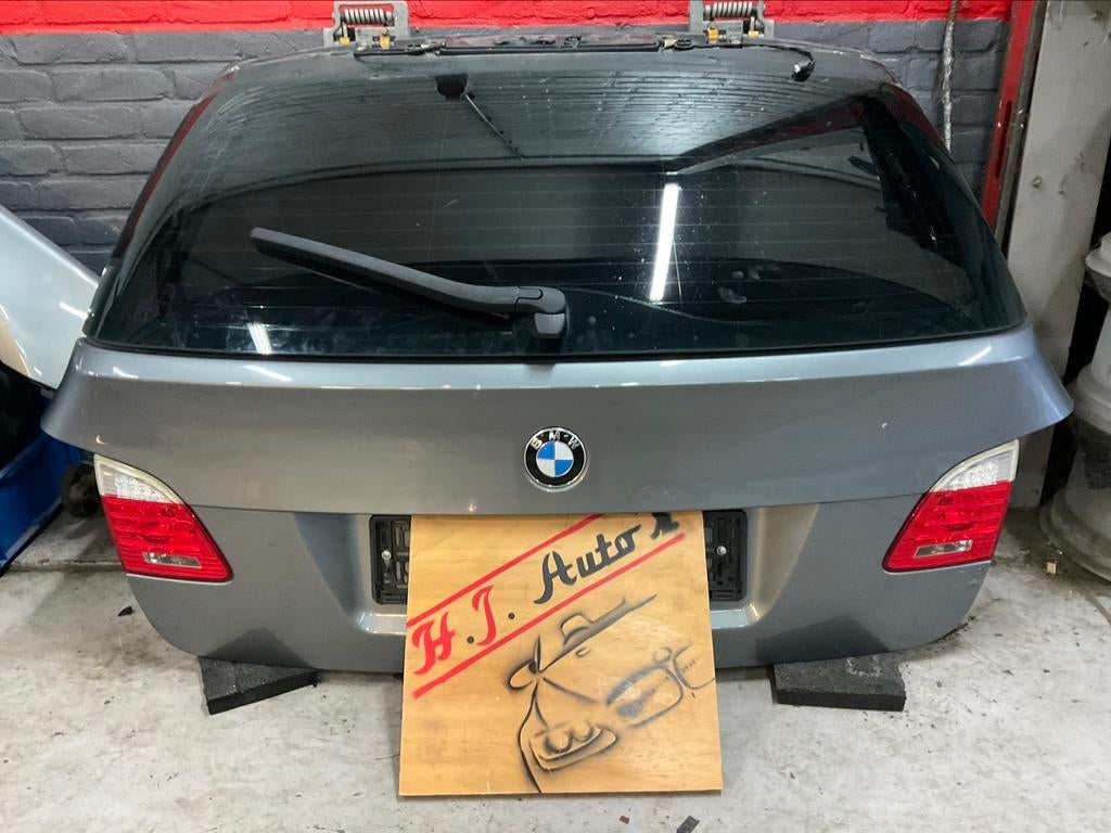 Frankberg 1 x gasveer demper achterklep links compatibel met 5-serie E60 520 523 525 530 535 540 550 M5 alle motoren sedan 2003-2010 vervanging # 51247141490