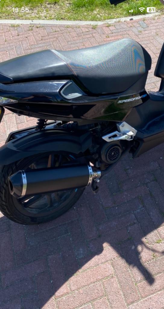 Jamarcol Uitlaat Peugeot Speedfight 4, Fietsen en Brommers, Brommeronderdelen | Scooters, Zo goed als nieuw, Peugeot, Uitlaat