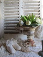 oude babyschoentjes met dons *Marries*, Verzenden