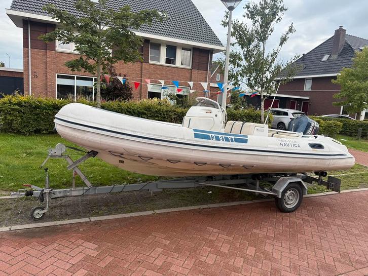 Tender rib 115pk yamaha 2t, Watersport en Boten, Bootonderdelen, Zo goed als nieuw, Motor en Techniek, Motorboot, Ophalen