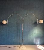 Vintage vloerlamp - Gepo 300 dubbele booglamp - Jaren 70, Huis en Inrichting, Lampen | Vloerlampen, -, -, Ophalen of Verzenden