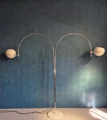 Vintage vloerlamp - Gepo 300 dubbele booglamp - Jaren 70 beschikbaar voor biedingen