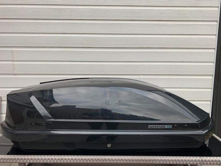Dakkoffer Adventure 130 + dakdragers te huur, Auto diversen, Dakkoffers, Zo goed als nieuw, Ophalen