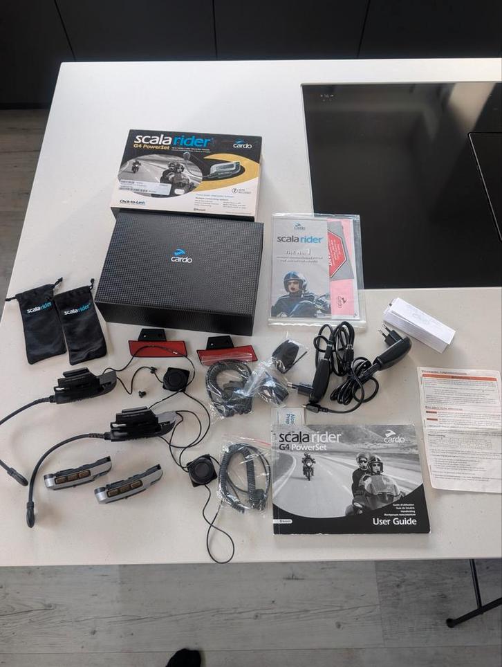 Scala Rider G4 duo Powerset - 2 Sets, Motoren, Accessoires | Overige, Gebruikt, Ophalen of Verzenden