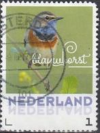 Nederland- Persoonlijke- Natuur- Vogels- Blauwborst- G, Verzenden, Na 1940, Gestempeld