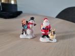 2 kerstdorp poppetjes, Diversen, Kerst, Ophalen of Verzenden, Zo goed als nieuw