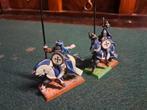 twee Bretonnia Knights of the Realm AOS, Hobby en Vrije tijd, Wargaming, Figuurtje(s), Warhammer, Ophalen of Verzenden, Zo goed als nieuw