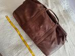Barnett & Barnett leer leder leather weekend tas, Ophalen of Verzenden, Zo goed als nieuw, Bruin, Minder dan 35 cm