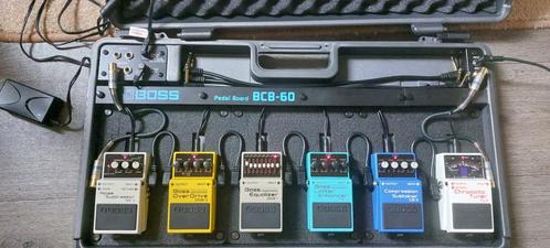 Boss BCB 60 koffer met 6 effectpedalen voor basgitaar, Muziek en Instrumenten, Effecten, Zo goed als nieuw, Distortion, Overdrive of Fuzz