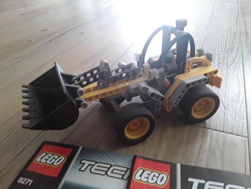 Lego technic,  8271 shovel/ wheel loader, Kinderen en Baby's, Speelgoed | Duplo en Lego, Zo goed als nieuw, Ophalen of Verzenden