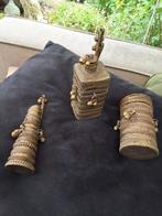 Antieke metalen snuif flesjes, Antiek en Kunst, Ophalen of Verzenden