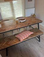 Eetkamertafel, Huis en Inrichting, Tafels | Eettafels, Ophalen, 50 tot 100 cm, Zo goed als nieuw, Vijf personen of meer