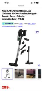 AEG AP81P25GRN EcoLine Ultimate 8000 - Steelstofzuiger NIEUW, Witgoed en Apparatuur, Stofzuigers, Ophalen of Verzenden, Nieuw