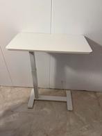 Ikea bollsidan latoptafel wit 68 bij 36, Ophalen, Zo goed als nieuw, In hoogte verstelbaar