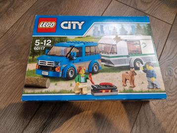 Lego City auto + caravan 60117 ZGAN! beschikbaar voor biedingen
