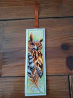 Geborduurde boekenlegger Uil., Ophalen of Verzenden, Nieuw