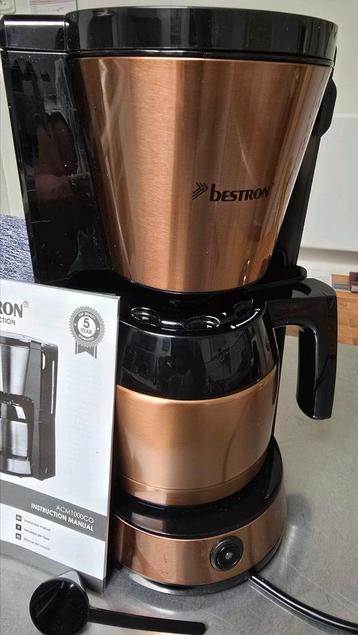 Koffiezetapparaat met thermokan 8 kops Bestron  beschikbaar voor biedingen