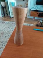 Deense teakhout kandelaar, Huis en Inrichting, Woonaccessoires | Kandelaars en Kaarsen, Ophalen, Hout, 25 tot 50 cm