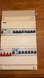 Hager 3 fase groepenkast met krachtgroep, Ophalen of Verzenden, Gebruikt, Overige typen