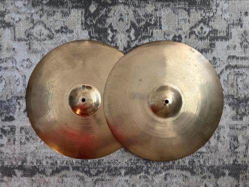 Vintage Zildjian Avedis 15 inch hihat, dun! Jaren 40, Muziek en Instrumenten, Drumstellen en Slagwerk, Zo goed als nieuw, Overige merken