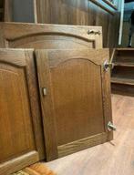 Eikenhouten deurtjes, Antiek en Kunst, Antiek | Meubels | Kasten, Ophalen