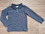 Blauwe polo longsleeve maat 110, Gebruikt, Ophalen of Verzenden, Shirt of Longsleeve, Jongen