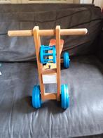 Houten peuter loopfiets loopkar, Ophalen of Verzenden, Gebruikt, Rij- of Hobbelspeelgoed