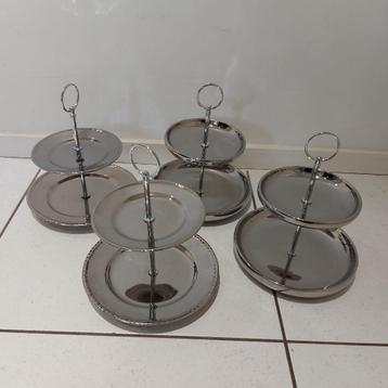 NIEUW - 4 etagères in 2 designs - €9/stuk beschikbaar voor biedingen
