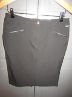 G430 Apanage mt 40 rok antraciet zwart travelstof, Maat 38/40 (M), Verzenden, Zo goed als nieuw, Apanage