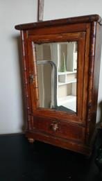 Antiek Poppenkastje met Spiegel, Ophalen of Verzenden