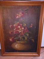 oud schilderij klassiek bloemen, Antiek en Kunst, Ophalen of Verzenden