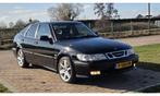 Saab 9-3 2.0 Turbo SE | Youngtimer | 202.202 | Leer | 2002, Auto's, Saab, Voorwielaandrijving, Gebruikt, Zwart, 4 cilinders
