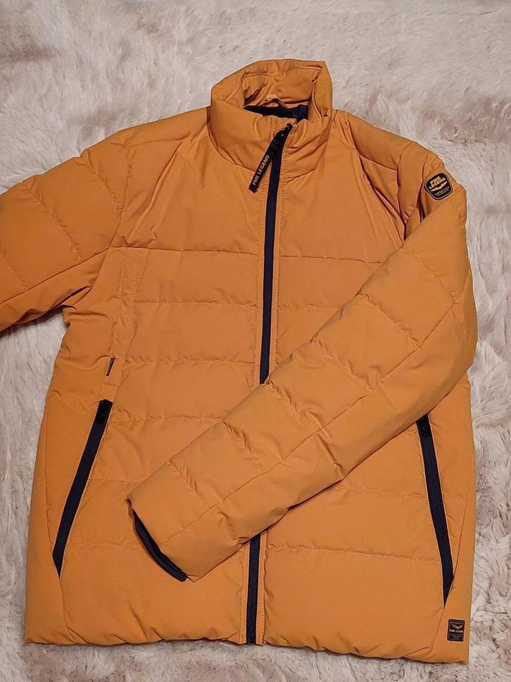 PME Legend winterjas 'Airgineer' maat M, Kleding | Heren, Jassen | Winter, Zo goed als nieuw, Maat 48/50 (M), Geel, Ophalen of Verzenden