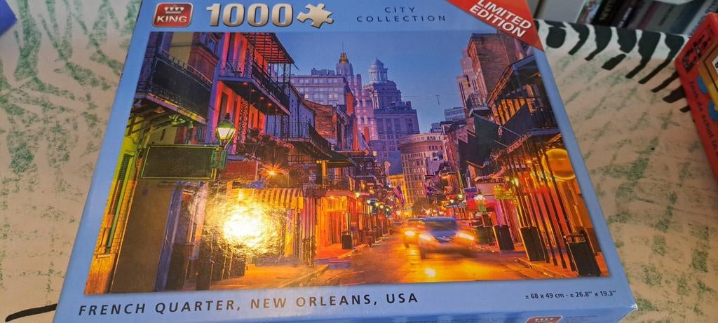 Legpuzzel 1000 stukjes - City Collection, Ophalen, 500 t/m 1500 stukjes, Gebruikt, Legpuzzel