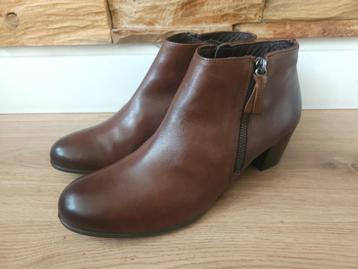 Ecco enkellaarsje bruin Nieuw! maat 41 boots met rits beschikbaar voor biedingen