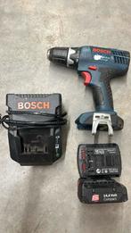 Bosch professional accuschroefmaschine 14,4V, Ophalen of Verzenden, Gebruikt