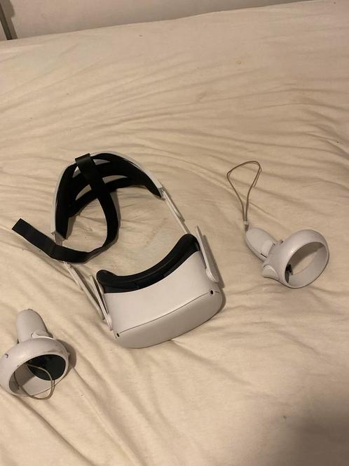 Meta Quest 2 VR-bril, Spelcomputers en Games, Virtual Reality, Gebruikt, Overige platformen, VR-bril, Ophalen