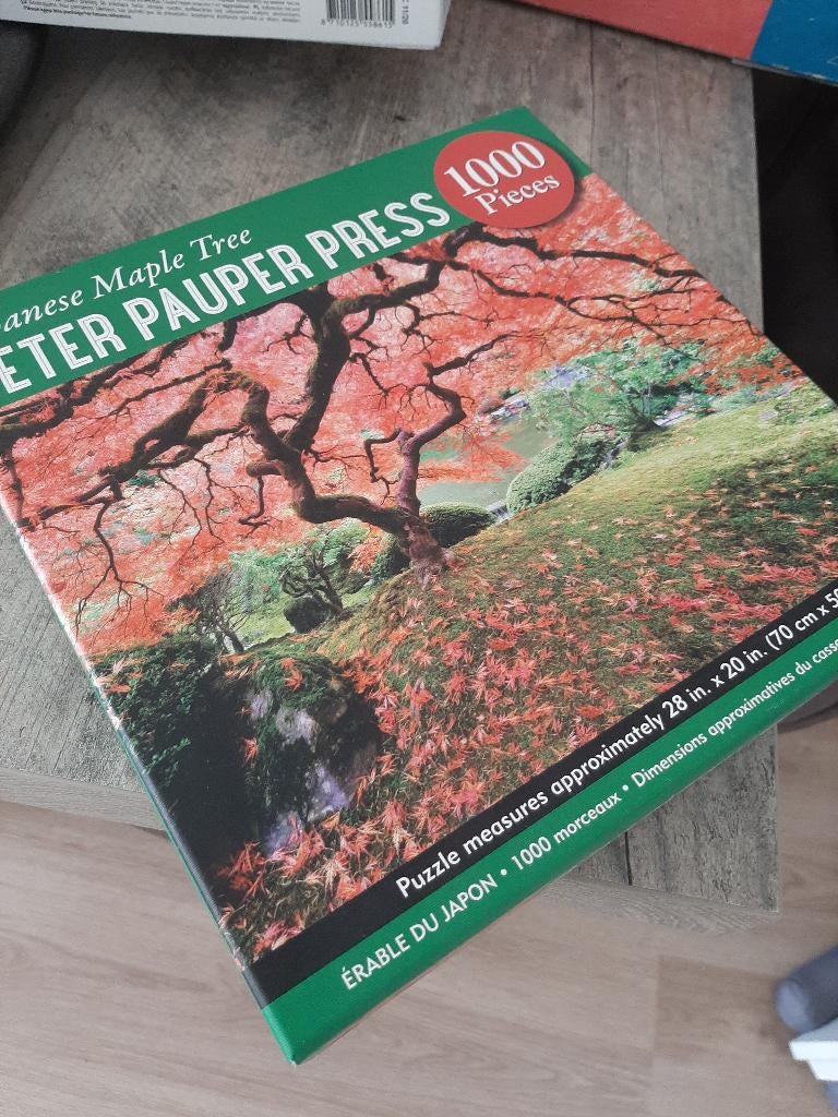 Legpuzzel, Ophalen, 500 t/m 1500 stukjes, Zo goed als nieuw