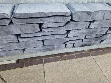 Stone walling grijs antraciet  beschikbaar voor biedingen