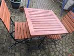 Tuinset hardhout, Tuin en Terras, Tuinset, Eettafel, Hardhout, 2 zitplaatsen