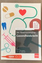 Gezondheidsrecht Editie 2023-2024, Boeken, Ophalen of Verzenden, Nieuw, Overige wetenschappen