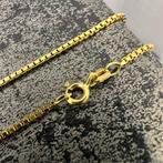 14 karaats gouden ketting massief model venetiaans, Sieraden, Tassen en Uiterlijk, Kettingen, Ophalen of Verzenden, Nieuw, Goud