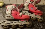 Inline skeelers, roze mt 34-37 oudjes, superwielen, Sport en Fitness, Skeelers, Overige merken, Kinderen, Ophalen of Verzenden