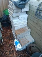 Kalkzandsteen blokken + lijm, Tuin en Terras, Gebruikt, Overige typen, Ophalen of Verzenden, Minder dan 5 m²