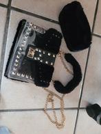 tas en bijhorende beurs, Sieraden, Tassen en Uiterlijk, Tassen | Damestassen, Ophalen of Verzenden, Zo goed als nieuw, Zwart, Schoudertasje