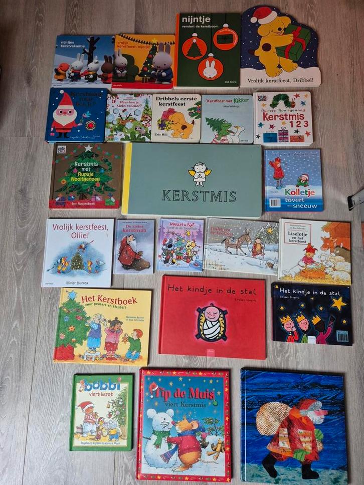 Kerst boeken oa Bobbi Carle Slegers Bruna Nijntje  Kikker
