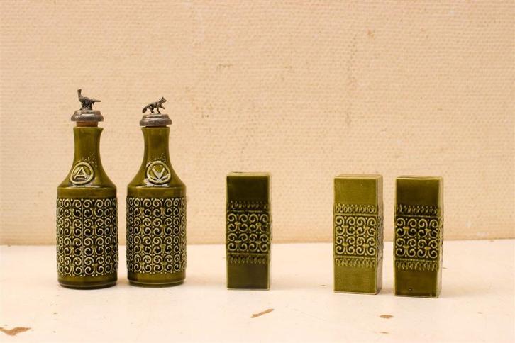 5 Delig porseleinen tafel servies 44648, Huis en Inrichting, Keuken | Servies, Gebruikt, Overige typen, Overige stijlen, Porselein