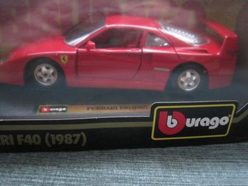 Bburago Ferrari F40 - 1987 - 1:24 beschikbaar voor biedingen
