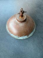 Tk: koperen hanglamp, Huis en Inrichting, Lampen | Hanglampen, Ophalen of Verzenden, Zo goed als nieuw, Minder dan 50 cm