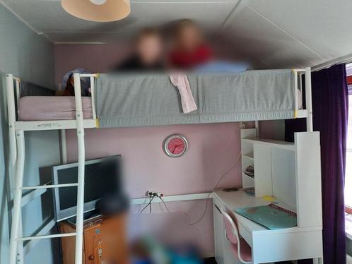 Ikea hoogslaper, Kinderen en Baby's, Kinderkamer | Stapelbedden en Hoogslapers, Zo goed als nieuw, Hoogslaper, Ophalen
